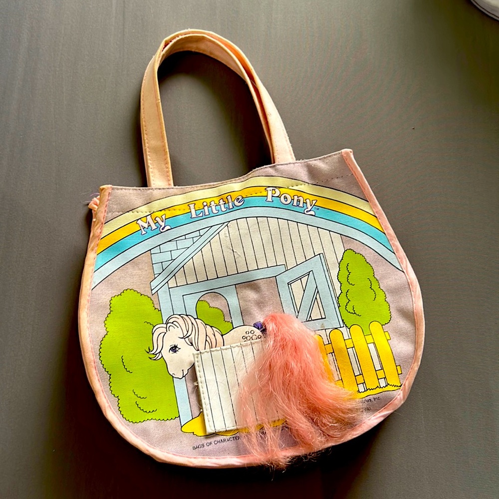 Vintage my little pony purse